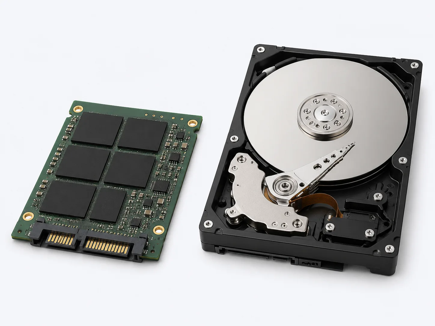 SSDとHDD